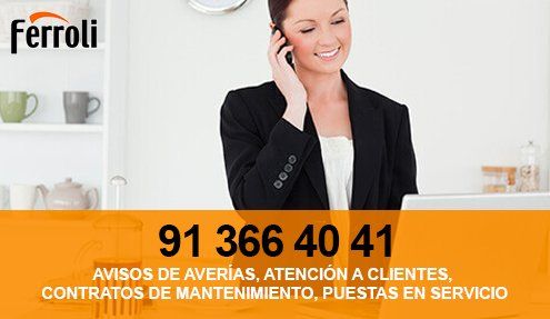 Profesionales de calderas en Ferroli